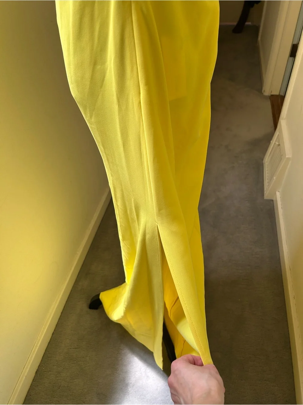 Proenza Schouler Faye Twist Back Matte Crepe Gown/Dress NWT - 8 - Picture 8 of 10